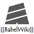 Logo of BabelWiki.de