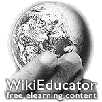 Logo of WikiEducator (es)