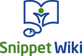 Logo of Snippet wiki
