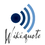 Logo of Wikiquote (en)