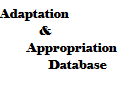 Logo of Adaptation and Appropriation Database