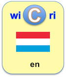 Logo of Wicri Luxembourg