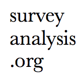 Logo of Survey Analysis