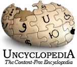 Logo of Uncyclopedia (en) (Wikia)