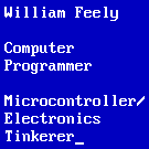 Logo of William Feely Personal Wiki