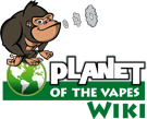 Logo of Planet of the Vapes Wiki