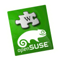 Logo of OpenSUSE wiki