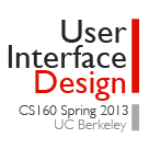 Logo of CS160 Spring 2013