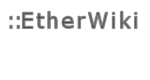 Logo of EtherWiki
