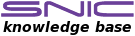Logo of SNIC Documentation