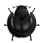 Logo of Uncyclomedia (black)
