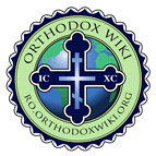 Logo of OrthodoxWiki (mk)