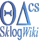 Logo of SklogWiki