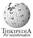 Logo of Thikipedia
