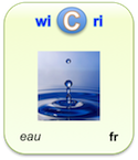 Logo of Wicri thématique eau