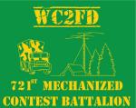 Logo of 721st Mechanized Contest Battalion