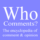 Logo of Who Comments?