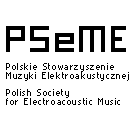 Logo of PSeME - Polskie Stowarzyszenie Muzyki Elektroakustycznej