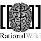 Logo of RationalWiki