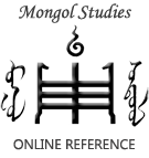 Logo of Mongol Studies Online Reference