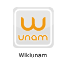 Logo of WikiUNAM