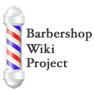 Logo of Barbershop Wiki Project