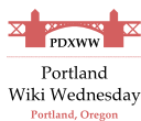 Logo of Portland WikiWednesday