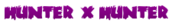 Logo of Hunter x Hunter Wiki