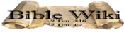 Logo of Bible Wiki (Wikia.org)