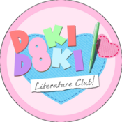 Logo of Doki Doki Literature Club Wiki (af)