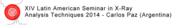 Logo of SARX 2014