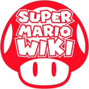 Logo of Super Mario Wiki