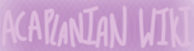 Logo of Acaplana Wikia