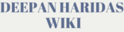 Logo of Deepan Haridas Wiki