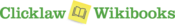 Logo of Clicklaw Wikibooks
