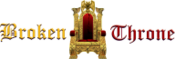 Logo of A Broken Throne Wiki